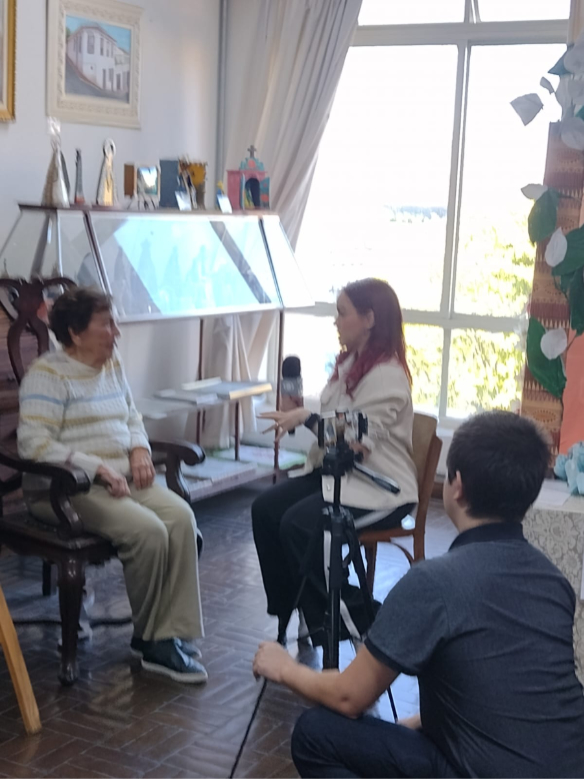 À Band, Thereza Maia fala sobre a história de Guaratinguetá e Frei Galvão no Museu Frei Galvão