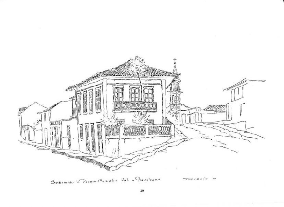 Sobrado à Praça Canuto Val - Paraibuna