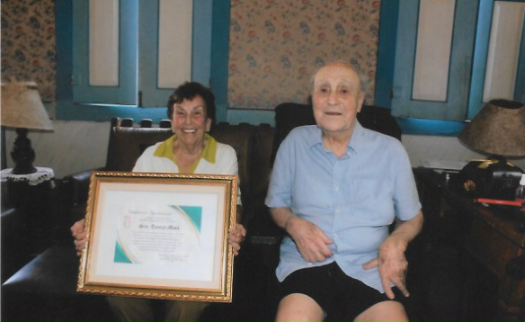Thereza e Tom Maia Recebem Certificado da Cavalaria em Comemoração aos 300 Anos