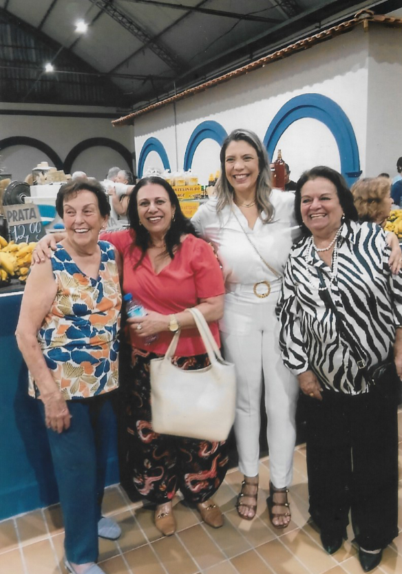 Thereza Maia Representa o Museu Frei Galvão na Inauguração da Reforma do Mercado Municipal de Guaratinguetá